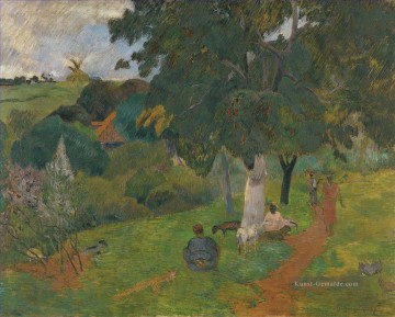 Paul Gauguin Werke - Kommen und Gehen Martinique Paul Gauguin Landschaft